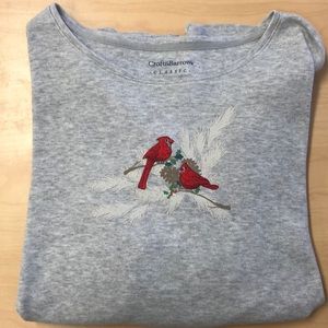 Croft & Barrow Holiday Tee